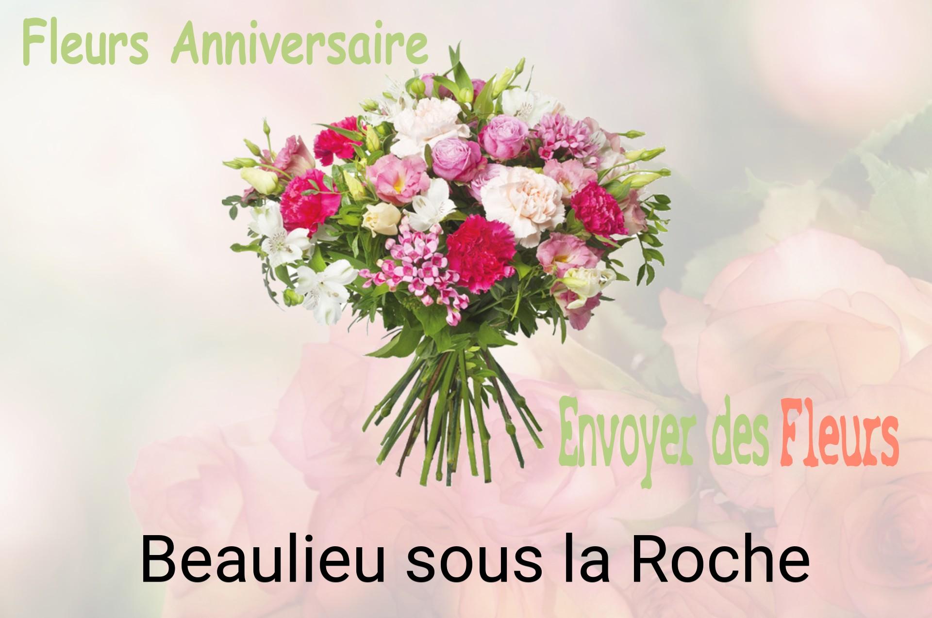 Bouquet de fleurs d’anniversaire livré à Beaulieu-sous-la-Roche